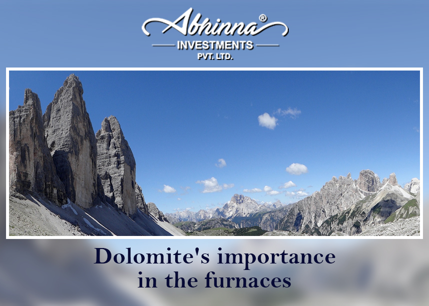 Dolomite's importance in the furnaces